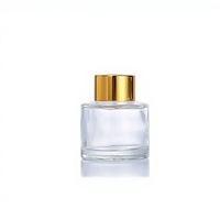 Flacon en Verre de Haute Qualité 50-200 ml pour Diffuseur à Bâtonnets, Cosmétique, Huile Essentielle, Parfum et Aromathérapie