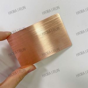 Tarjetas de Visita de Metal en Blanco Baratas, Lámina de Aluminio para Grabado Láser - Product Image 2