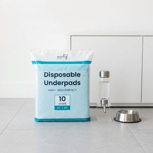 Disposable Eco-Friendly Non-Woven Dog & <b>Cat</b> Potty Training Aids S/M/L/XL Breathable Waterproof Leak-Proof Modern Banpa Half - Product Image 1