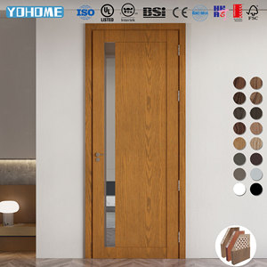 Porte Interne per Villa di Lusso Moderne Europee, con Impiallacciatura in Rovere Certificata FSC, Porte Interne su Misura Insonorizzate e Tagliafuoco - Product Image 6