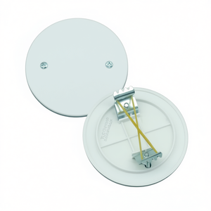 Cover With <b>Clips</b> For Round Built In Box 65 Mm - Product Image 2