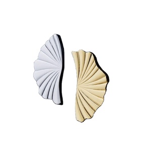 Poignées et boutons de meuble en laiton antique, quincaillerie de tiroir plate vintage pour cuisine, salle de bain, commode et meubles de chambre - Product Image 2