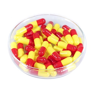 Légumes d'usine HPMC Taille personnalisée 00 0 1 <span class=keywords><strong>Capsules</strong></span> pharmaceutiques vides de plantes végétales rouges et blanches - Product Image 3