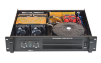 OEM Menerima Sertifikasi CE Amplifier Daya Profesional Dua Kanal TD2.8 2X800W Distorsi Rendah untuk KTV Bar Pertunjukan Langsung