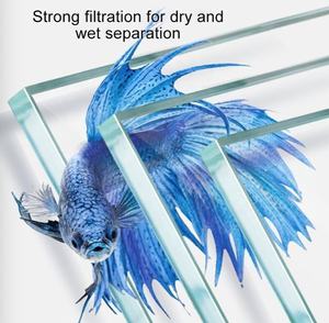 Vente en gros personnalisée 5 en 1 robuste et transparent de différentes tailles 5 en 1 salon ornemental en verre <span class=keywords><strong>aquarium</strong></span> ensemble d'<span class=keywords><strong>aquarium</strong></span> - Product Image 3
