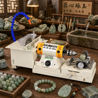 Machine de découpe, de meulage, de polissage et de perçage pour la fabrication de perles de jade et d'ambre, polisseuse de perles rondes