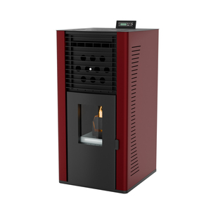 PANSEE PD-160 Stufa <span class=keywords><strong>a</strong></span> Pellet Moderna <span class=keywords><strong>in</strong></span> <span class=keywords><strong>Ghisa</strong></span>, Ecologica e Resistente, con Garanzia di 2 Anni, per Interni, Soggiorno e Sala da Pranzo - Product Image 1