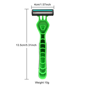 D337L Disposable <strong>Razor</strong> Triple Blade <strong>Razor</strong> With Pivoting Head Shaving <strong>Razor</strong> For Men - Product Image 3