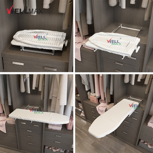 WELLMAX Armario Accesorios Mesas <span class=keywords><strong>de</strong></span> hierro profesionales Gabinete superior Oculto Tabla <span class=keywords><strong>de</strong></span> <span class=keywords><strong>planchar</strong></span> plegable deslizante - Product Image 2