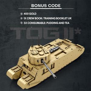 77032 TOG2 réservoirs WWII classique <span class=keywords><strong>char</strong></span> lourd modèle série briques enfants bricolage jouets cadeaux d'anniversaire blocs de construction ensembles - Product Image 3