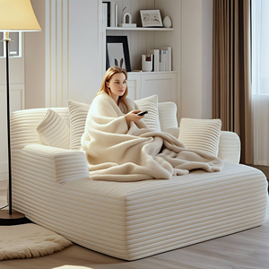 Canapé-lit compressible en vente chaude, design moderne, nouveau, canapé en mousse compressée, canapé nuage doux, tissu créatif - Product Image 2