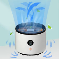 Purificador de Aire de Escritorio para Oficina y Dormitorio, Silencioso, Mini, Portátil, con Carga USB, Purificador de Aire Compacto para Mascotas