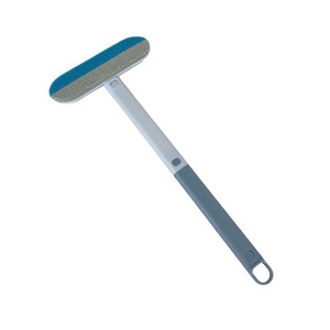 Double Sided <b>Window</b> Screen Cleaner Squeegee Glass Scraper Household Tool For <b>Window</b> Cleaning With Microfiber <b>Brush</b> And PP Handle - Product Image 4