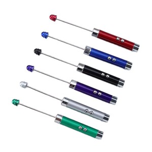 <span class=keywords><strong>Led</strong></span> cho đính cườm Đèn pin DIY mini Hồng ngoại UV phát hiện tiền bút qua biên giới nóng bán đa chức năng laser nhựa 0.7mm - Product Image 3
