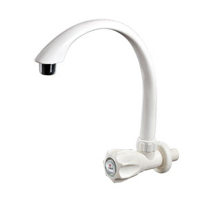 Robinet flexible moderne en PP, buse verticale, lavabo mural, sanitaires, raccordement de lavabo, compatible avec les machines à <span class=keywords><strong>laver</strong></span>, léger - Product Image 3