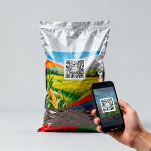 Sac de terreau de qualité supérieure avec technologie de code QR : Scannez pour vérifier la certification biologique et trouver le plantes idéal. - Product Image 3