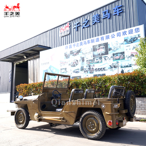 <span class=keywords><strong>Coche</strong></span> Eléctrico Retro Inspirado en el Icono de la Segunda Guerra Mundial, Willy, Vehículo Militar, Apto para Conducir, Aplicaciones de Estudio Cinematográfico y Colección - Product Image 4