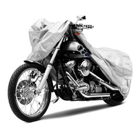 Housse de Protection pour Scooter de moto, couverture étanche pour l'extérieur, Protection pour tous les temps, avec trous de verrouillage, résistant aux déchirures