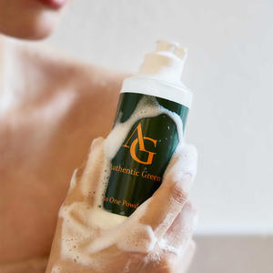 Lavado en polvo todo en uno, lavado corporal, 90g, polvo de enzima limpiadora suave para pieles sensibles, Vegano, baja irritación, débilmente ácido - Product Image 4