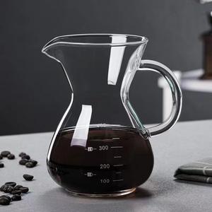 Gator à café en verre Verser sur le goutteur de café avec manuel manuel Comprend un <span class=keywords><strong>filtre</strong></span> à mailles Cafetière individuelle - Product Image 3