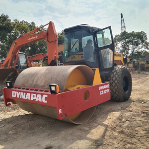 รถบดอัดสั่นสะเทือนแบบดรัมเดี่ยว Dynapac CA301D ของสวีเดน น้ำหนัก 13 ตัน เครื่องยนต์ Deutz/Cummins ระบบไฮดรอลิกเต็มรูปแบบ สภาพดี - Product Image 2