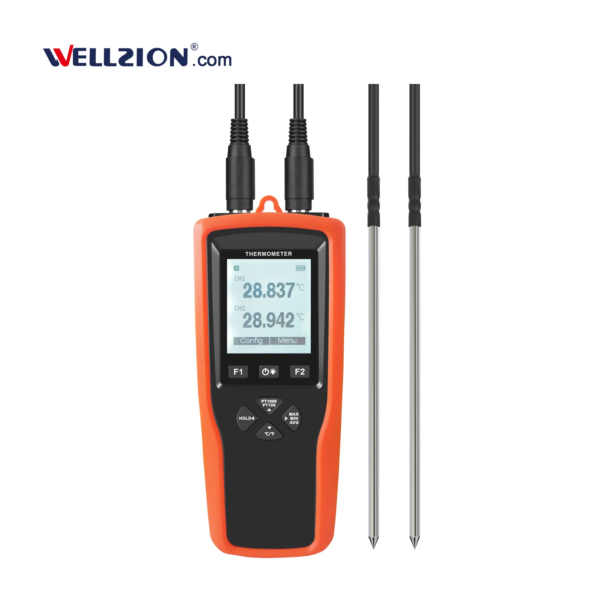 YET-720,20000 Readings Data Memory Two-Channel Digital Thermometer