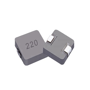Alloyed Power Core SMD SMT tingkat arus tinggi tetap Ind 22uh 33uh 47uh Choke <span class=keywords><strong>Coil</strong></span> Molded induktor 12.6*13.9*5.0mm untuk Pompa - Product Image 1