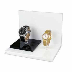 Espositore per Orologi in Acrilico a Forma di C dal Design Semplice, Vetrina per Smartwatch Sportivi, Espositore da Banco per Negozi Esclusivi di Orologi - Product Image 2
