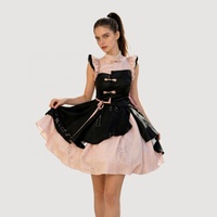 Robe Lolita style chinois à imprimé écho, ensemble 2 pièces, costume de cosplay Hanfu vintage en dentelle orientale pour femme, pour le quotidien, les fêtes et les séances photo