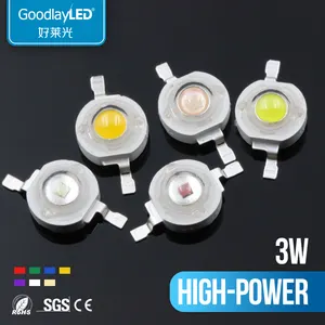 พลังงานสูง 1-3W สีเดียว LED ผู้ผลิตขายตรงความสว่างสูงหลอดไฟ LED เลียนแบบหลอดไฟลูเมนลูกปัดแสง haolai