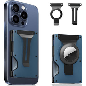 2025 nouveau <span class=keywords><strong>porte</strong></span>-<span class=keywords><strong>carte</strong></span> magnétique d'affaires en métal élégant adapté pour <span class=keywords><strong>Apple</strong></span> <span class=keywords><strong>Airtag</strong></span> MagSafe RFID hommes portefeuilles pince à billets RFID - Product Image 3