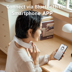 เครื่องนวดคอ Beoka 2026 รุ่นใหม่ แบบ Ems พร้อมความร้อน ใช้งานได้โดยไม่ต้องใช้มือ นวดเนื้อเยื่อลึก ระบบ Tens อัจฉริยะ สำหรับบริเวณต้นคอ พร้อมแบตเตอรี่ในตัว รุ่น N7 ระบบ Tens อัจฉริยะ สำหรับเนื้อเยื่อลึก - Product Image 3
