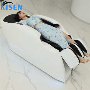 Estación de spa Kisen Premium Hair Auto Wash 4D Masaje de cuerpo completo Hidratación de vapor Panel táctil inglés Colores personalizados Voltaje global - Product Image 6