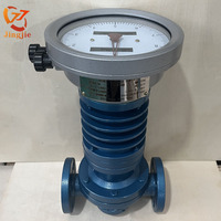 Cast Iron Oval Gear Flow Meter Positive Displacement Water Flowmeter DN15 OEM High Accuracy 0.04-340m/h