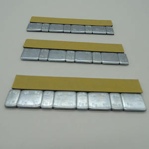 Voitures enduites de zinc SUV camions équilibreurs de <span class=keywords><strong>roue</strong></span> de <span class=keywords><strong>moto</strong></span> bande bleue 5g 12 <span class=keywords><strong>poids</strong></span> de <span class=keywords><strong>roue</strong></span> d'équilibre adhésif - Product Image 2