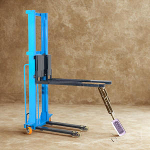 electric stacker with remote control pallet lifting machine for warehouse <b>material</b> <b>handling</b> equipment heavy duty - Product Image 3