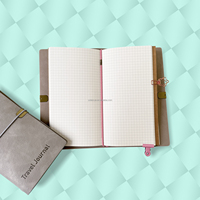 SIDAIXUE Carnet de Voyage Rechargeable Personnalisé en Cuir PU, Porte-Passeport et Étiquette de Bagage – Coffret Cadeau pour Hommes et Femmes