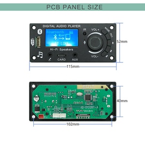 Jq d132bt 2023 New <span class=keywords><strong>MP3</strong></span> máy nghe nhạc <span class=keywords><strong>Bluetooth</strong></span> Board giải mã Màn hình LCD <span class=keywords><strong>Module</strong></span> âm thanh với microphone - Product Image 5