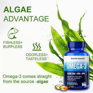 อาหารเสริมโอเมก้า <span class=keywords><strong>3</strong></span> สำหรับคนทานมังสวิรัติ  โอเมก้า <span class=keywords><strong>3</strong></span> จากสาหร่าย  อาหารเสริมกรดไขมันโอเมก้า <span class=keywords><strong>3</strong></span> จากพืช - Product Image 3