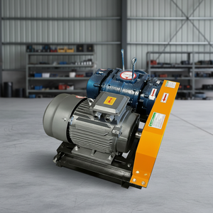 Soplador Roots de 50 kW con tres impulsores, soplador industrial de desplazamiento positivo para transporte neumático de productos químicos y cemento - Product Image 1