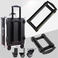 Pièces de poignée de chariot à bagages télescopique Poignée d'accessoires de bagages en aluminium rétractable Sac de voyage pièce de rechange chariot ha