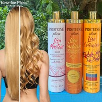 Pabrik Protein Keratin OEM Label Pribadi Perawatan Keratin Pelurusan Rambut Penghalus Keratin Produk Rambut Protein Brasil