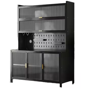 Organizzatore <span class=keywords><strong>da</strong></span> Cucina Multistrato di Grande Capacità, <span class=keywords><strong>Mobile</strong></span> Laterale <span class=keywords><strong>Moderno</strong></span> <span class=keywords><strong>per</strong></span> Bacchette, Microonde e Articoli <span class=keywords><strong>da</strong></span> Tavola - Product Image 2
