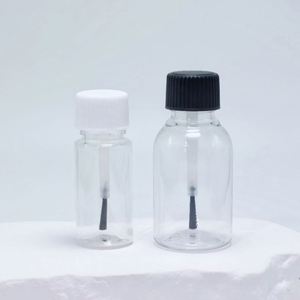 Flacon applicateur transparent en PET de 5ml, 10ml, 15ml, 20ml, 30ml pour huiles essentielles, petits échantillons et vernis à ongles – Pack cosmétique - Product Image 3