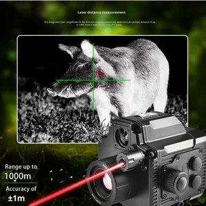 S6 Wärmebildkamera Entfernungsmesser HD Infrarot-Wärmebildgerät Mini Nachtsichtgerät Outdoor Vogeljagd Schleuder Zubehör Video Foto - Product Image 2