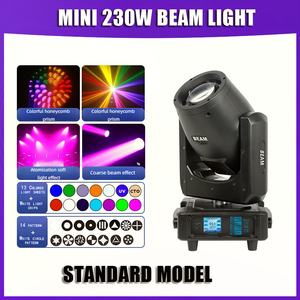 Mini 230 Wát di chuyển chùm 7R <span class=keywords><strong>LED</strong></span> ánh sáng sân khấu IP20 đánh giá hiệu suất thanh ánh sáng cho sân khấu cho thấy - Product Image 2
