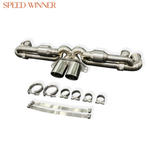SPEEDWINNER Échappement complet en titane personnalisé pour 991 GT3RS - Product Image 1