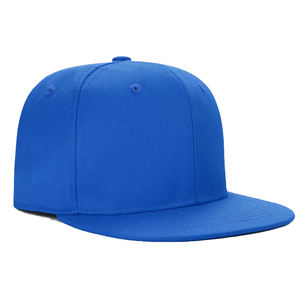 Casquette plate tendance unisexe avec broderie personnalisée LOGO Hip Hop Europe Amérique, couleur unie, peinture estampée, style Snapback - Product Image 4