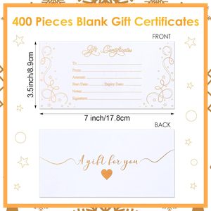 Buoni per carte <span class=keywords><strong>regalo</strong></span> in lamina d'oro Buoni <span class=keywords><strong>regalo</strong></span> per salone di bellezza - Product Image 2