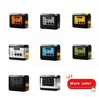 Station d'alimentation portable pour l'extérieur avec panneau solaire et recharge automobile, batterie LiFePO4, système de stockage d'énergie solaire domestique